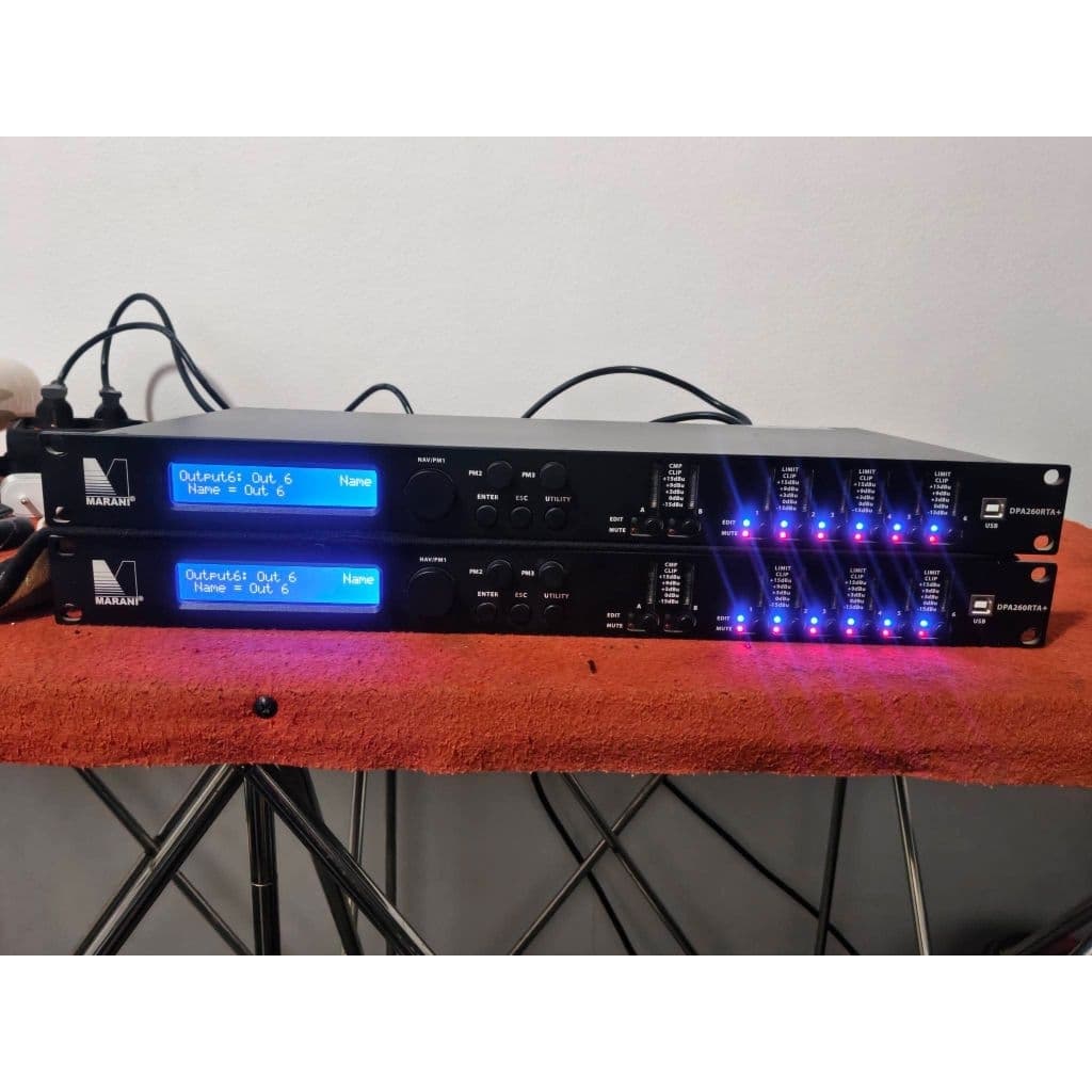 ครอสโอเวอร์ดิจิตอล Marani DPA260RTA+ (รุ่นอัปเกรด) 2 Input / 6 Output คุ้มค่า โดดเด่นด้วยการประมวลผล 96 kHz ฟังก์ชัน RTA 4