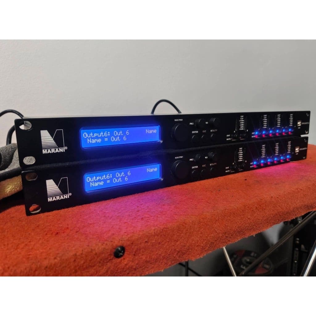 ครอสโอเวอร์ดิจิตอล Marani DPA260RTA+ (รุ่นอัปเกรด) 2 Input / 6 Output คุ้มค่า โดดเด่นด้วยการประมวลผล 96 kHz ฟังก์ชัน RTA